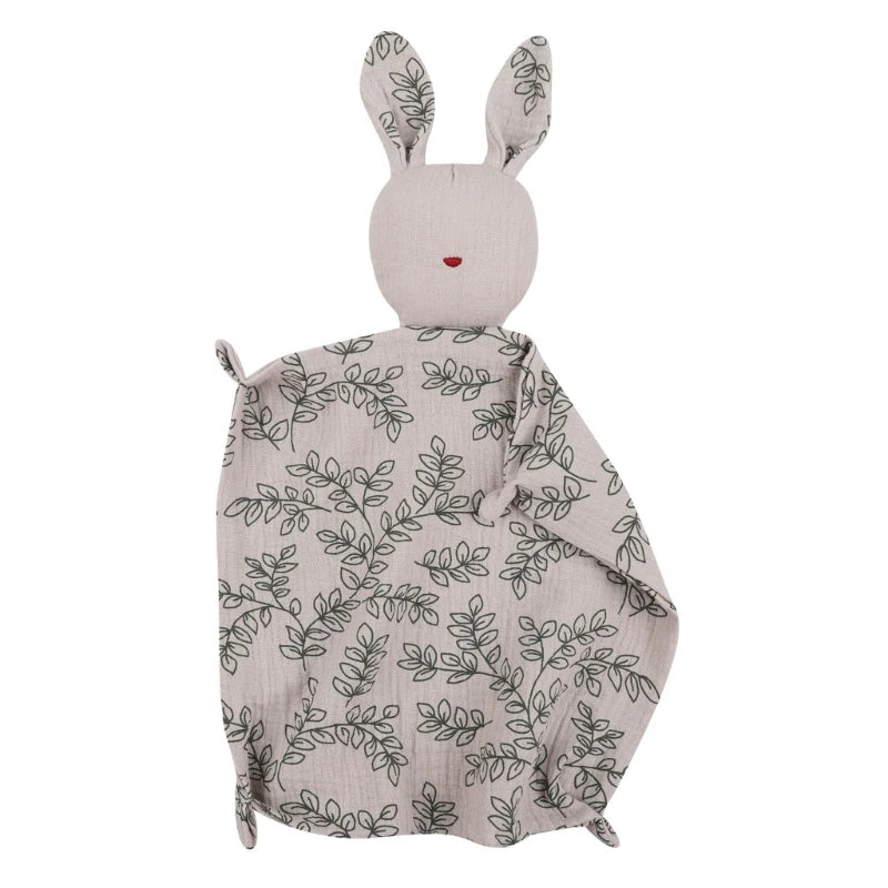 Cute Baby Rattle Bunny Muslin Towel Newborn Soft Cotton Sleeping Dolls Burp Soothing Cloth Blanket Educational Plush Rabbit The Little Baby Brand The Little Baby Brand