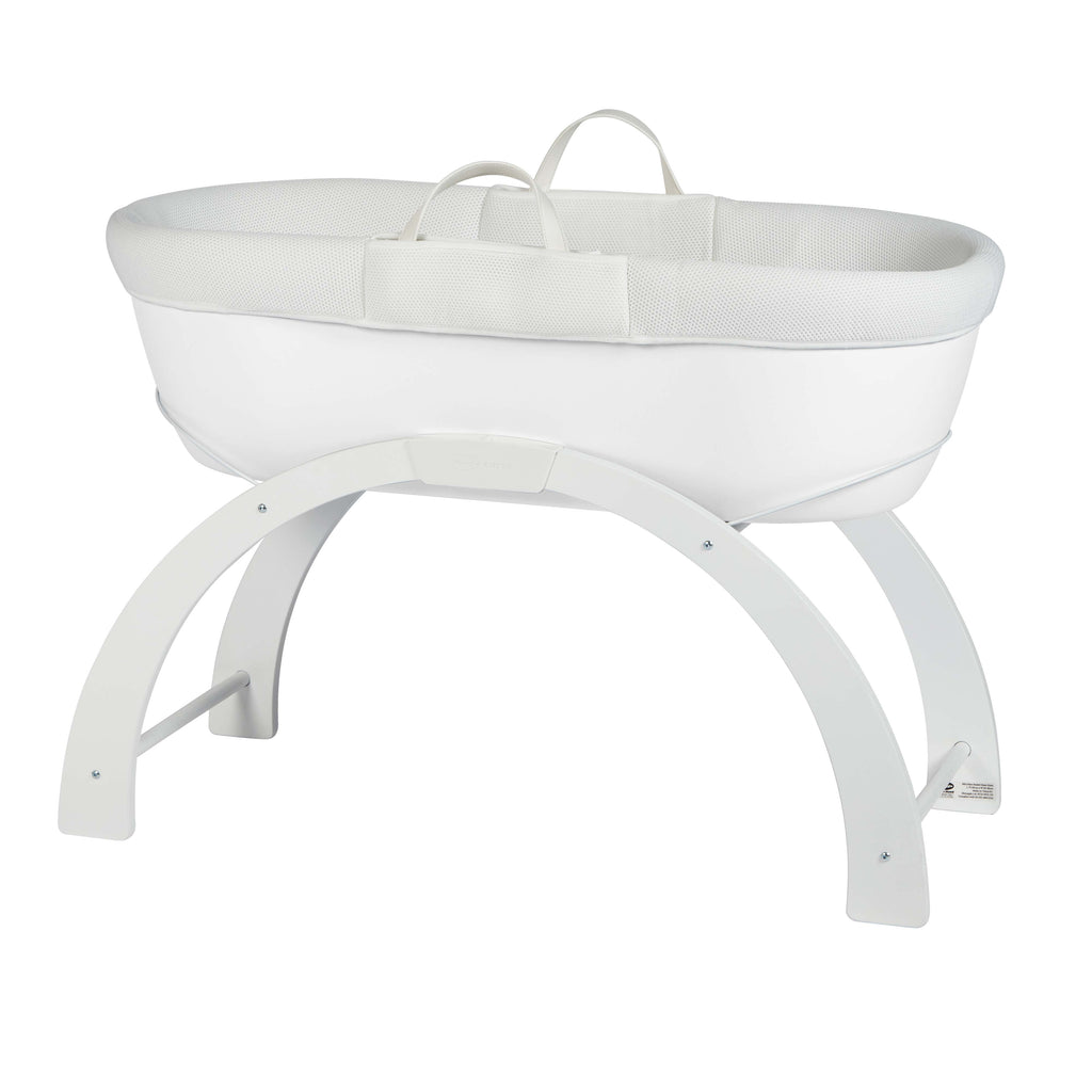 Moses Basket and Stand Shnuggle Dreami Baby Sleeper Pebble Grey  Base (Copy) The Little Baby Brand The Little Baby Brand