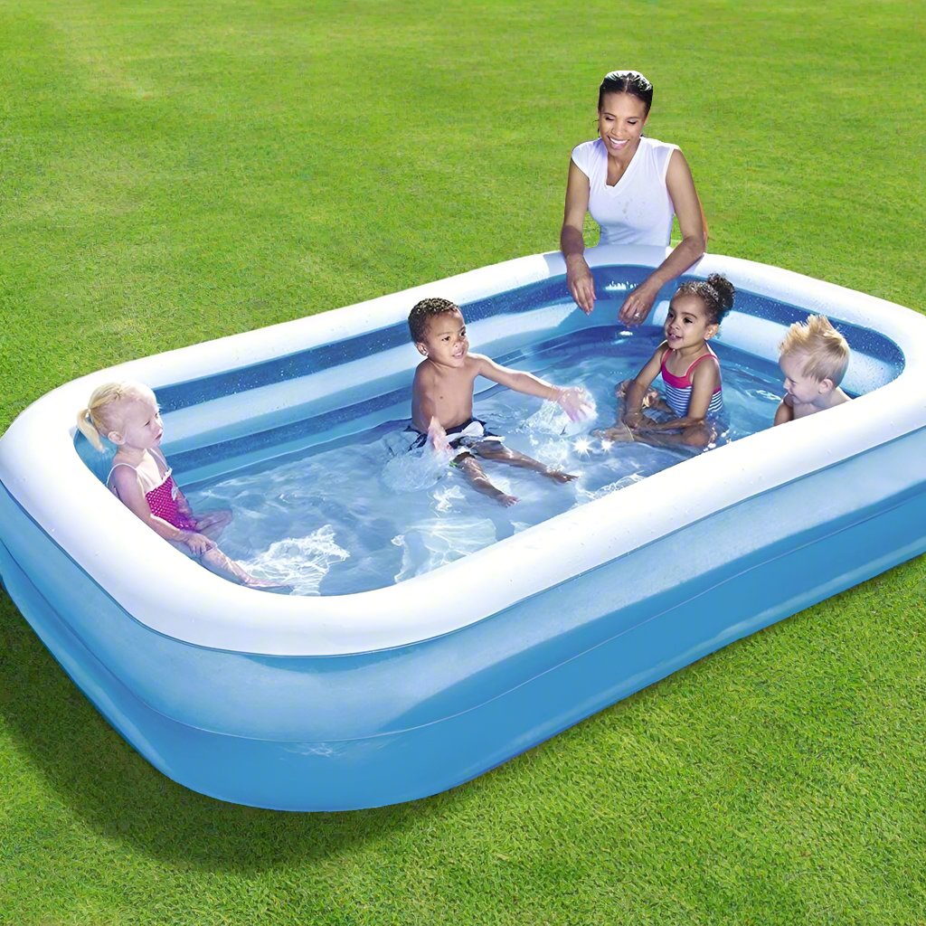 Jumbo Paddling Pool 2.6m x1.75m x 50cm JIL-10291 Unbranded The Little Baby Brand