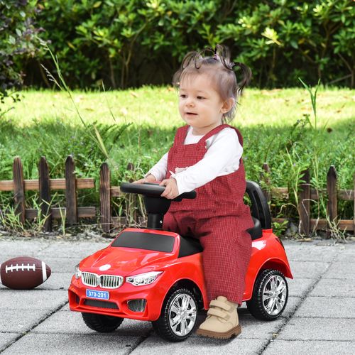 Ride on Car Baby Toddler Walker Foot to Floor Sliding Car Slider Red HOMCOM The Little Baby Brand