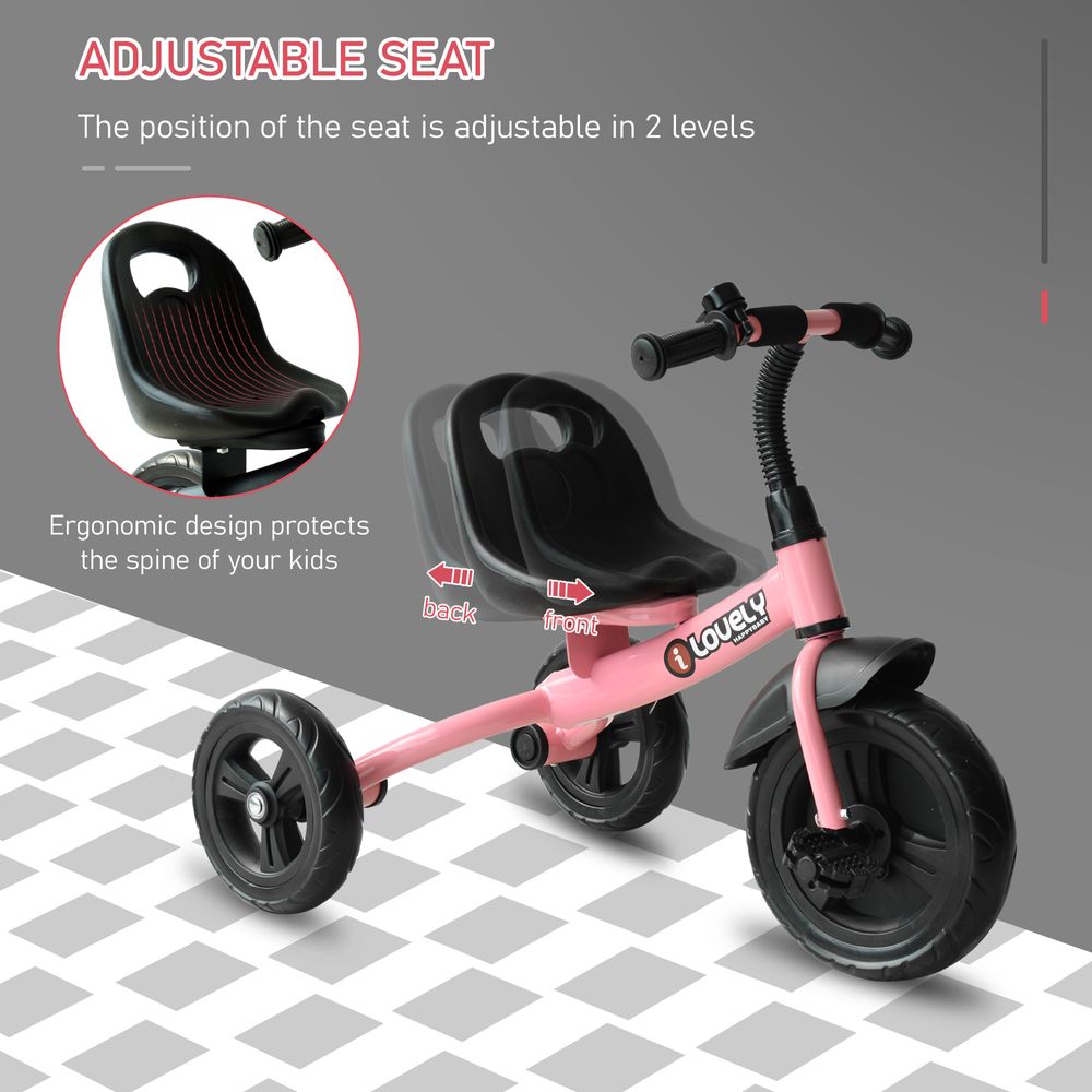 Toddler Tricycle Toddler Tricycle Ride on Trike - Pink Unbranded The Little Baby Brand