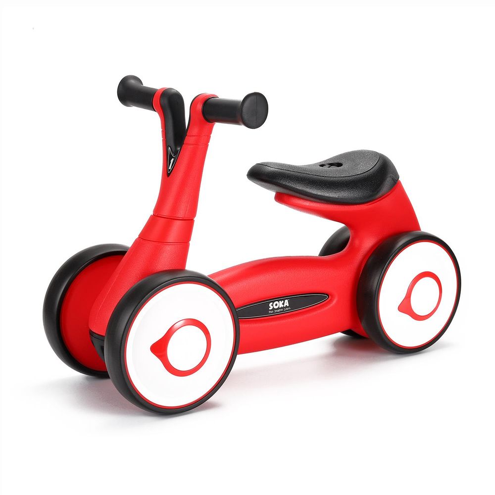 Toys Four Wheeled Toddler Balance Bike SOKA Play Imagine Learn The Little Baby Brand