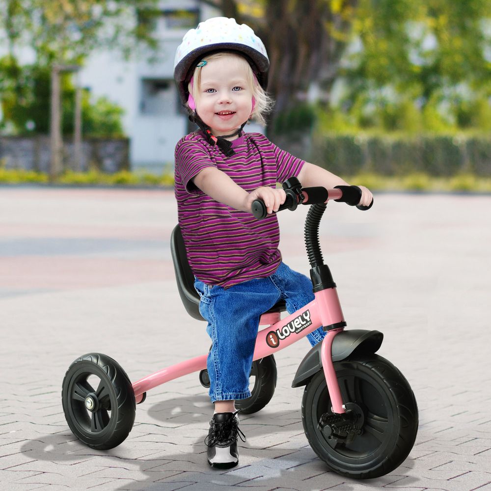 Toddler Tricycle Toddler Tricycle Ride on Trike - Pink Unbranded The Little Baby Brand