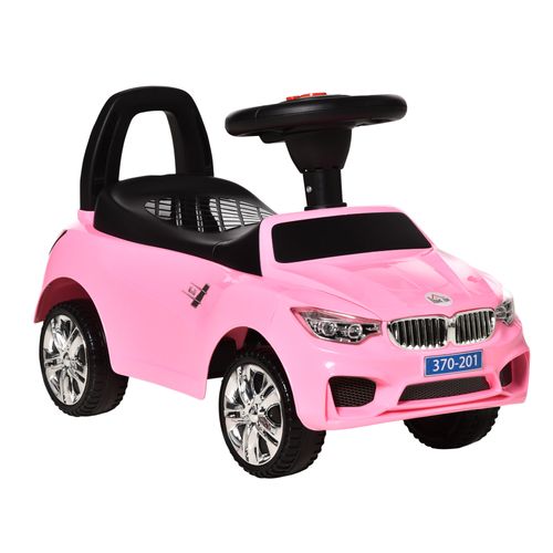 Ride on Car Baby Toddler Walker Foot to Floor Sliding Car Slider Pink HOMCOM The Little Baby Brand