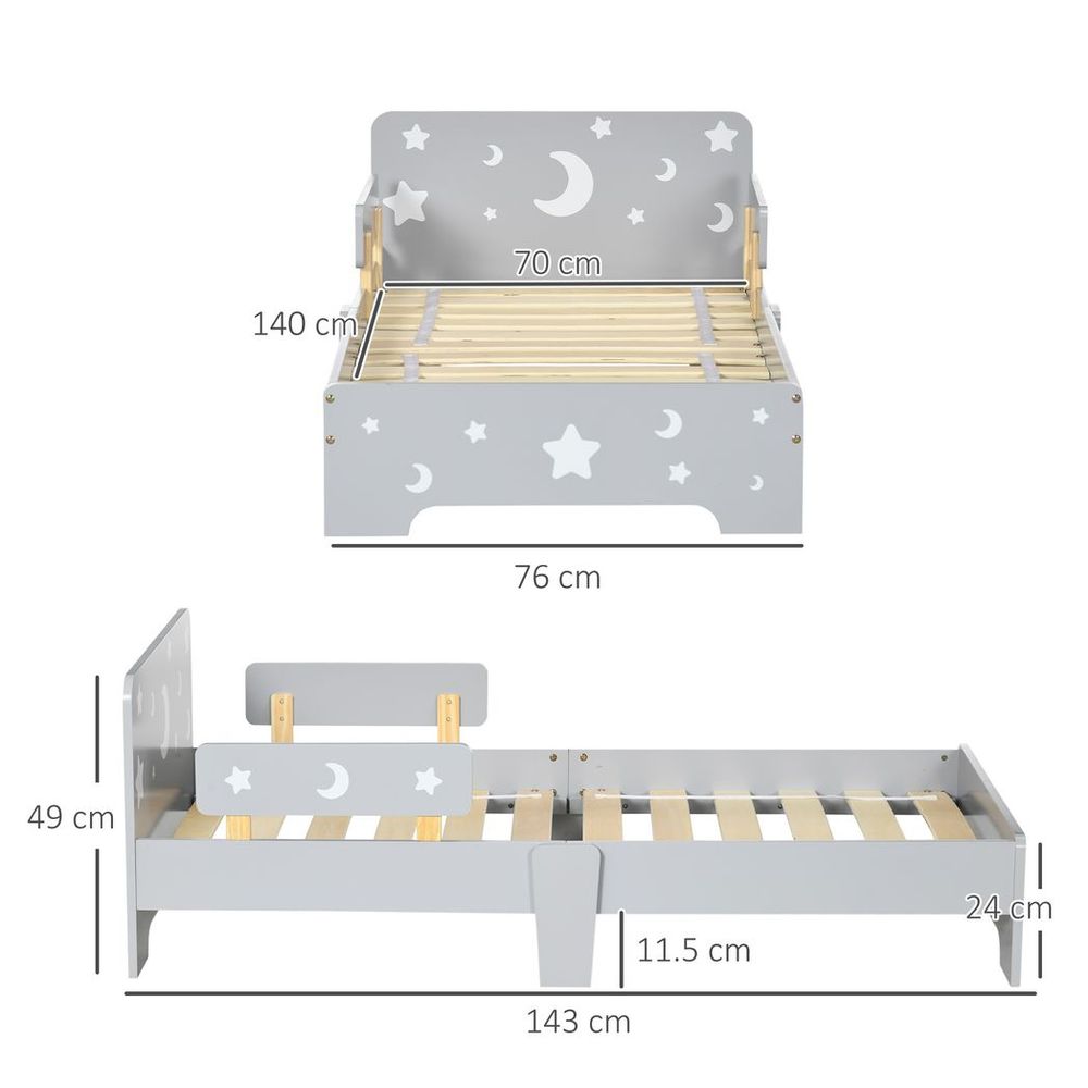 Star and Moon Kids Toddler Bed Unbranded The Little Baby Brand