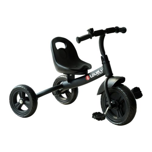 Baby Kids Children Toddler Tricycle Ride on Trike W/ 3 Wheels Black HOMCOM Unbranded The Little Baby Brand