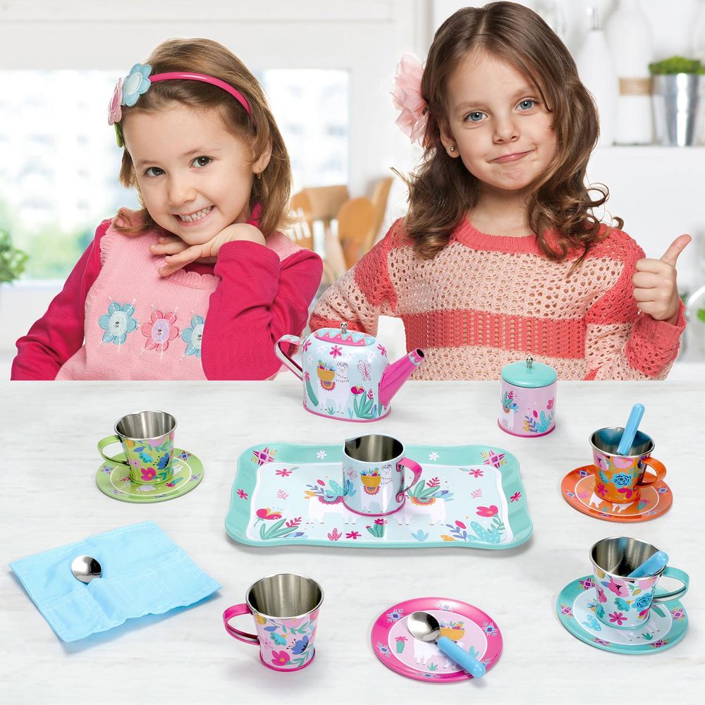 Toy Playsets Llama Toy Tea Set SOKA Play Imagine Learn The Little Baby Brand