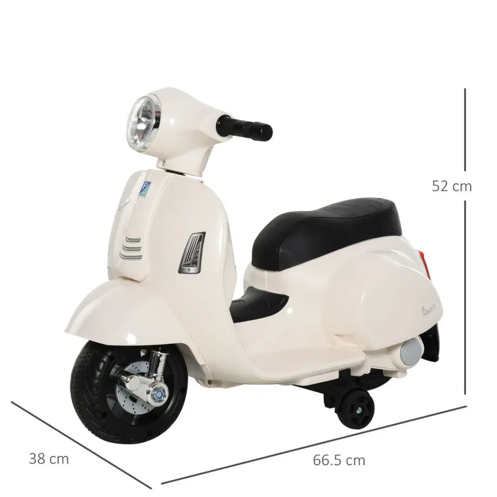 Vespa Licensed Kids Ride On Motorcycle 6V Battery Powered Electric Toys Unbranded The Little Baby Brand