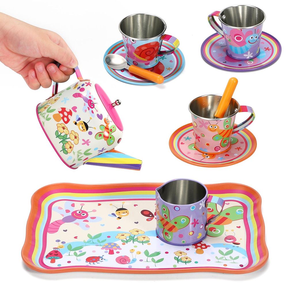 Toy Playsets Bug Toy Tea Set SOKA Play Imagine Learn The Little Baby Brand