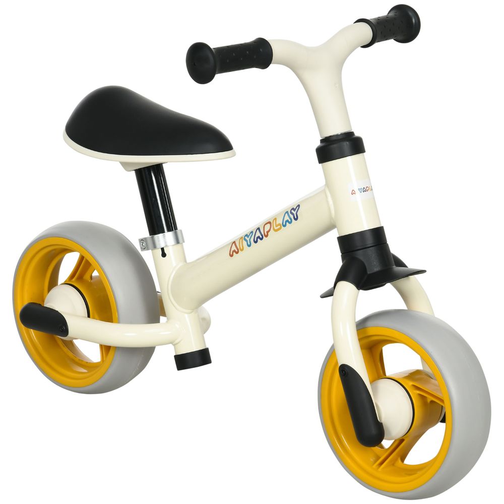 8" Baby Balance Bike w/ Adjustable Seat, Puncture-Free EVA Wheels - Orange AIYAPLAY The Little Baby Brand