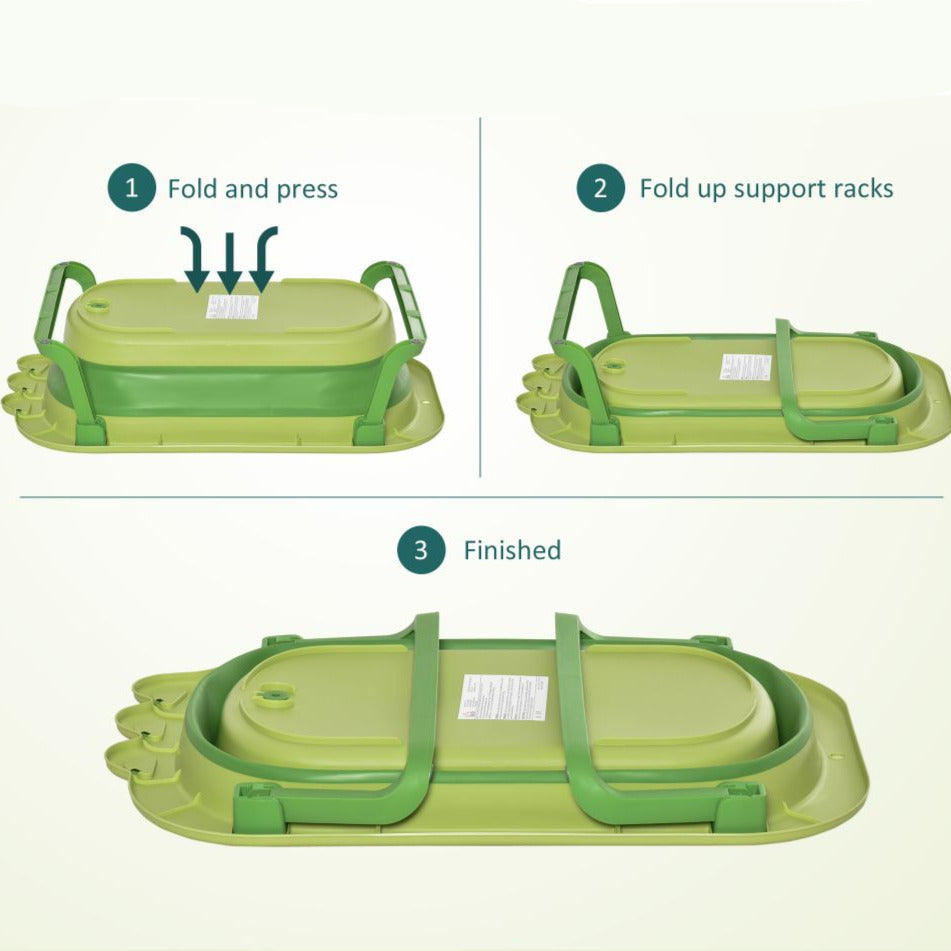 Baby Bathtubs & Bath Seats Foldable Baby Bath Tub Unbranded The Little Baby Brand