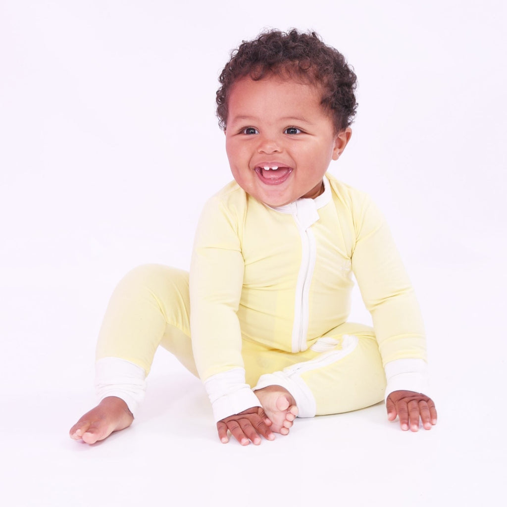 Baby Clothing Sweet Sunshine Bamboo Sleepeaz Sleepsuit Elivia James The Little Baby Brand