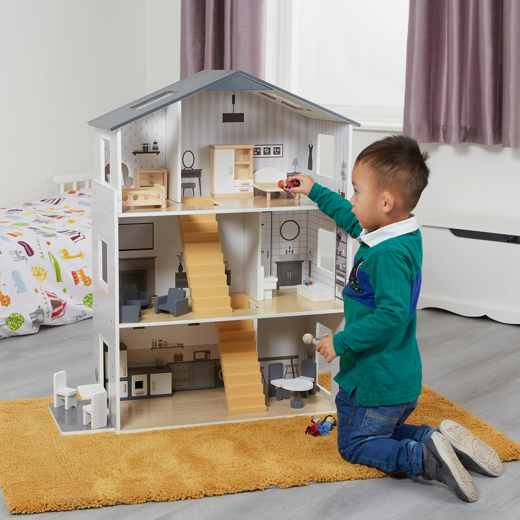 Toys Liberty House Contemporary Dollhouse Liberty House Toys The Little Baby Brand