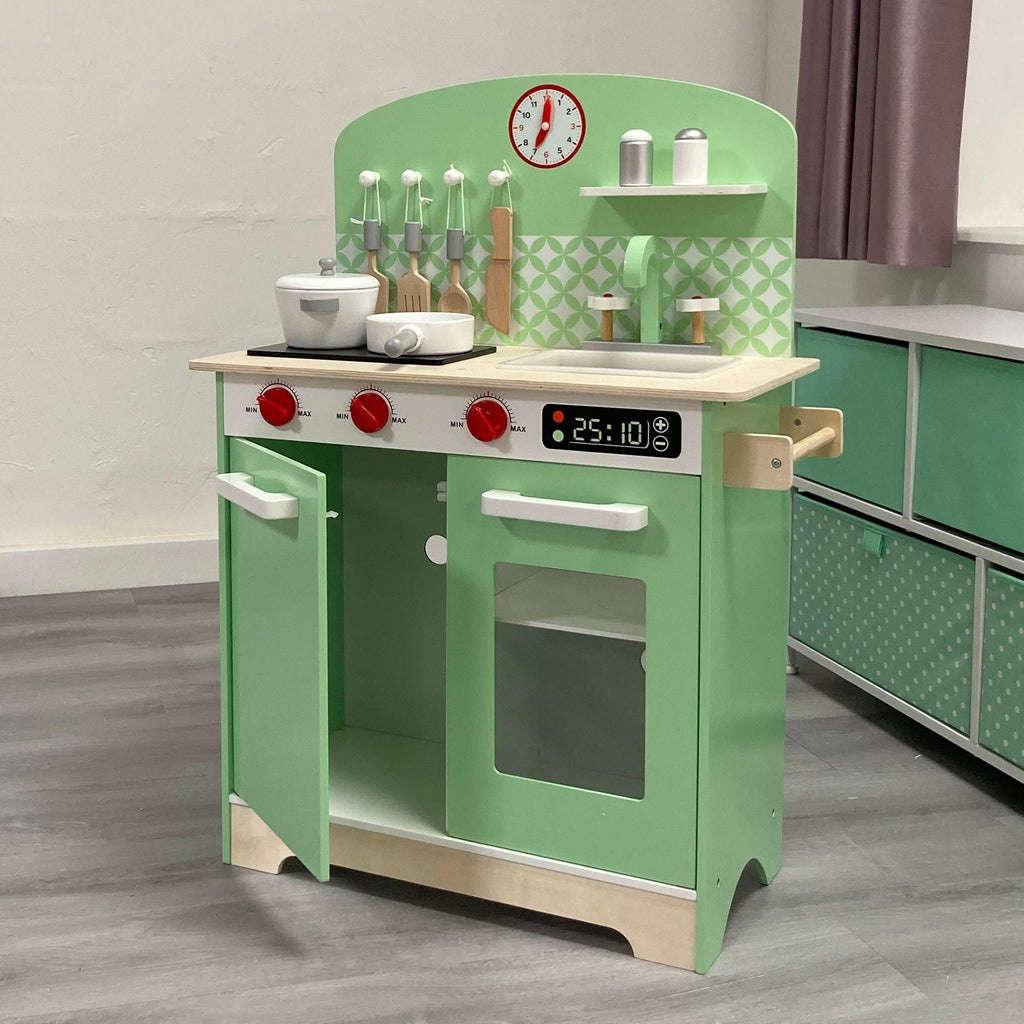 Toy Kitchen Kids Retro Play Kitchen Liberty House Toys The Little Baby Brand