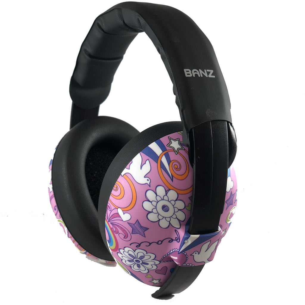  Baby Banz Bubzee Earmuffs Graffiti 0-2 Years The Little Baby Brand The Little Baby Brand